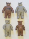 4x Vintage Star Wars LAST 17 POTF Ewoks Action Figures LUMAT PAPLOO WAROK ROMBA