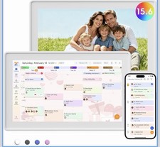 Westsee 15.6" Digital Calendar Frame   Interactive Touchscreen