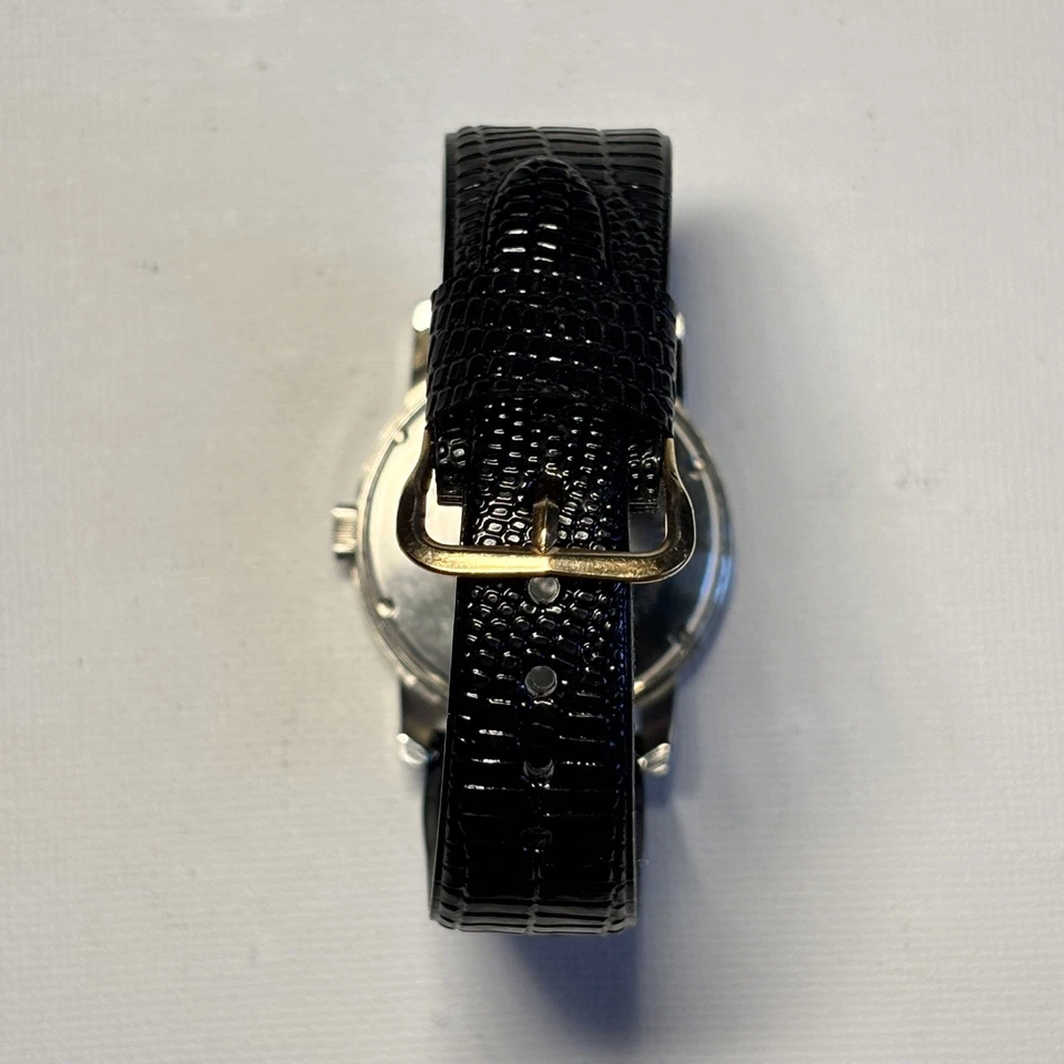 Vintage Rare Elgin Rebuilt Sub Second  Cal. 554 Textured Dial Watch USA Repair - Image 3 of 4