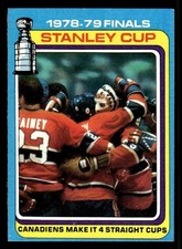 1979 TOPPS STANLEY CUP 83 EX FINALS HOCKEY