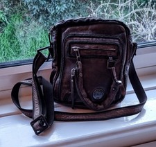 Extremely Rare Vintage Diesel Shoulder Bag Leather 