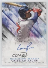 2019 Topps Pro Debut Future Cornerstones Auto /50 Cristian Pache #FCA-CP Auto
