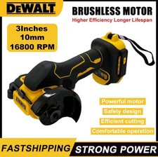 DeWALT Cordless Angle Grinder 3 Inch Mini Polishing Grinding Machine, Body Only