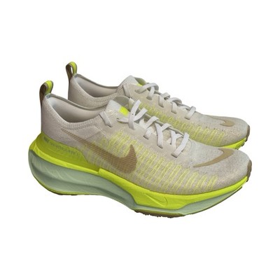 Nike ZoomX Invincible Run Fk 3 White Gold Volt Mens Size 6.5/Womens 8 DR2615-104
