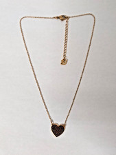 Authentischer Swarovski "CUPID" Kristall Herz Anhänger gemischte Metalle mit kleinem Schwan