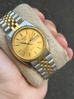 Vintage Seiko 5 7009 Two Tone Mens Day/Date