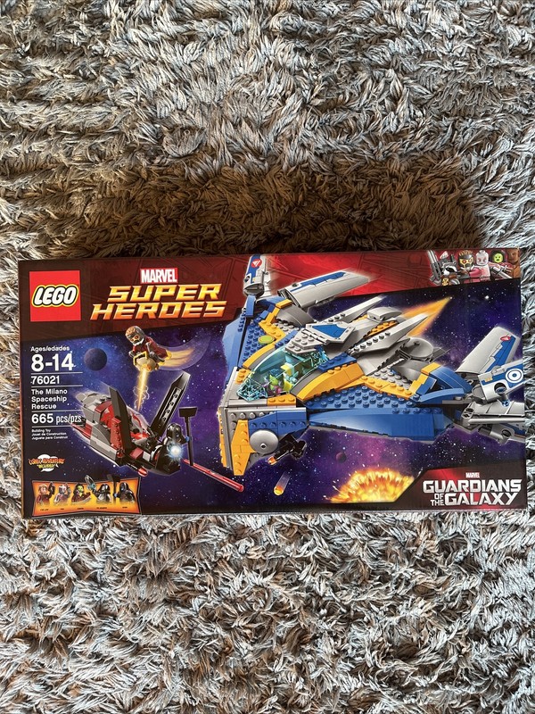 New MILANO SPACESHIP RESCUE - Lego 76021 GUARDIANS OF THE GALAXY Drax STAR-LORD