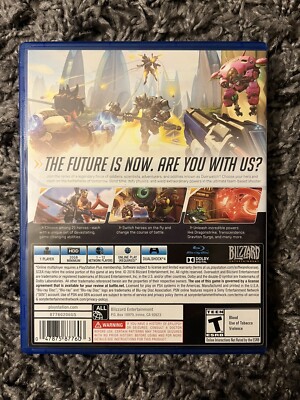Overwatch Origins Edition PS4 PlayStation 4 CIB Complete CODE USED