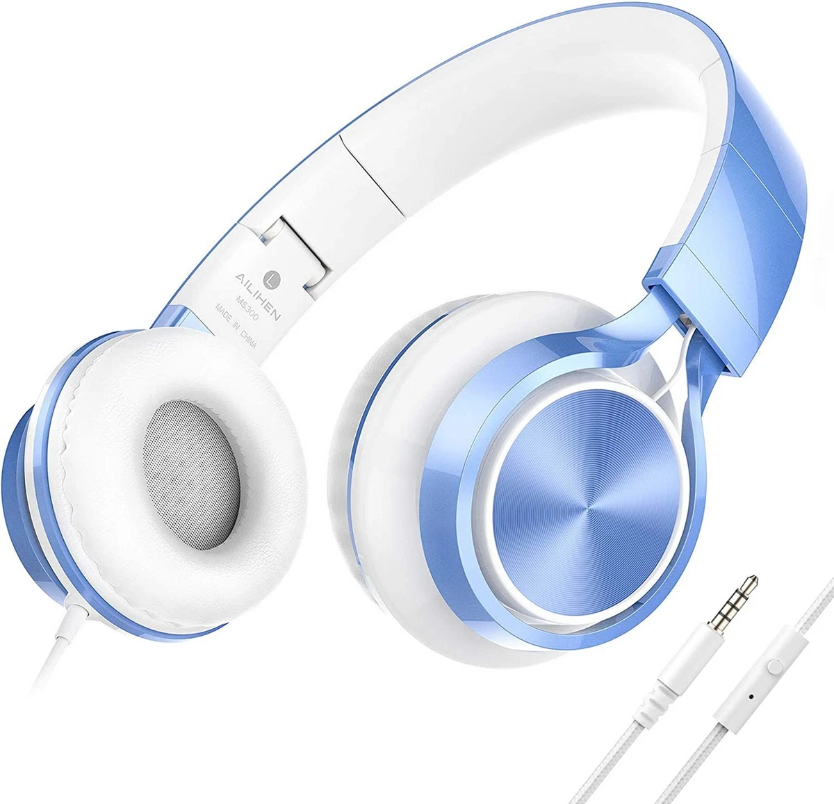 AILIHEN MS300 Wired Headphones with Microphone for Chromebook