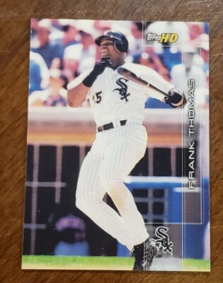 #ad FRANK THOMAS Chicago White Sox 2000 TOPPS HD CARD #70 $1.00