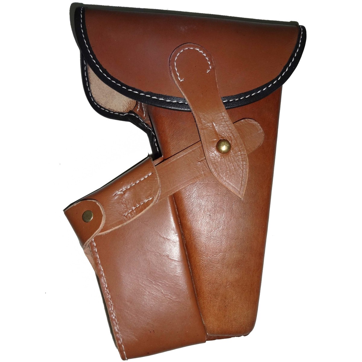 RUSSIAN MAKAROV AND AUSTRIAN STEYR HAHN/ROTH STEYR LEATHER HOLSTERS