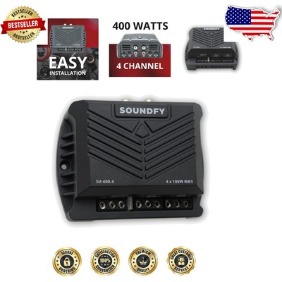 High-Power Car Audio Processor - 15-Band EQ & Crossover for Ultimate Sound