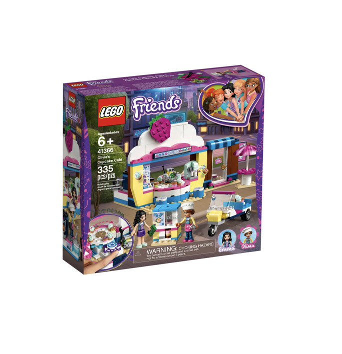 lego friends olivia's cupcake café