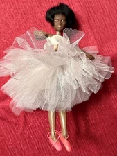 ‘72 MEGO Corp.African Amer Ballerina Doll - RARE - Uhura ‘74 Licensing on Head