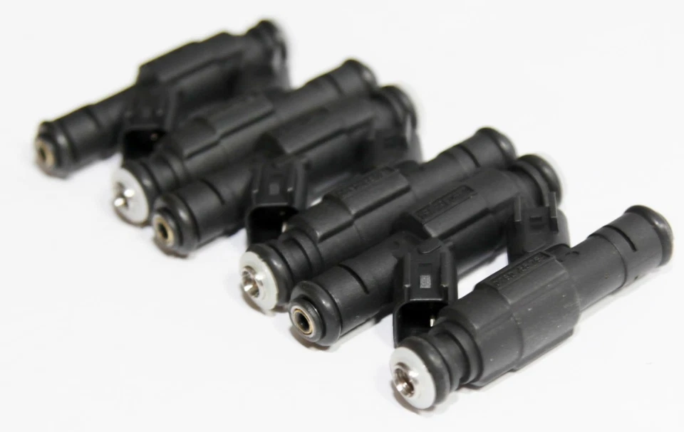 1 JUEGO = 6 PIEZAS inyectores de combustible de actualización de 4 orificios para Jeep Wrangler 99-04 4,0 L 0280155784 Foto 4 de 4