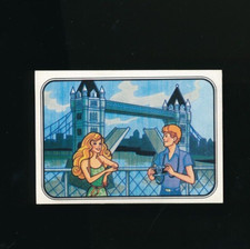1983 Panini BARBIE ALBUM STICKER 190 EX bridge swsw6