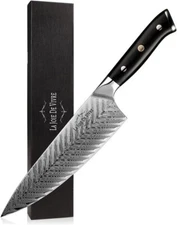 8-Inch Damascus Chef Knife – 73-Layer Steel Blade with G10 Handle & Gift Box