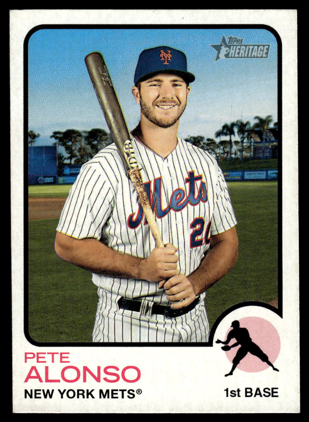 2022 Topps Heritage #54 Pete Alonso Near mint or better