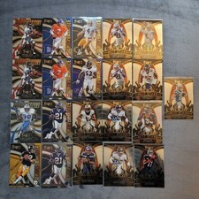 21 Card Lot..Select 2020 NFL Lot Inserts Hot Stars, Unbreakable & Turbocharged