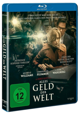 Alles Geld der Welt (2017)[Blu-ray/Neu/OVP] Entführungsthriller von Ridley Scott