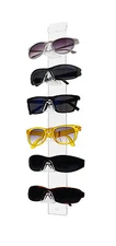 6 Tier Slatwall Sunglasses Eyeglasses Display Organizer Rack Eyewear Display