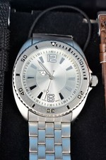 Men's Analog Watch with 2 Extra Bands by AVON - NEW In Box