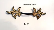 French Provincial Brass Large Handle