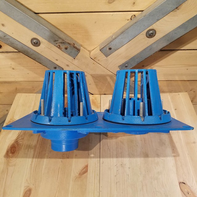 Thunderbird Roof Drains Of Pp 3nh 3 No Hub Parapet Overflow For Sale Online Ebay
