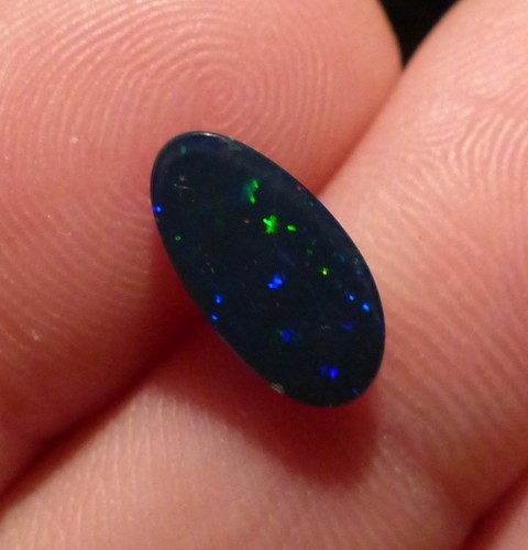 O&co Opale noble doublet australie cabochon cadeau collection 1.20cts - Imagen 3 de 5