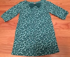 NWT Gymboree Ready, Dress, Go Girls SZ5 Green Leopard Dress