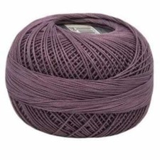 Lizbeth Egyptian Cotton Crochet Thread Size 80 Color 640 Medium Antique Violet