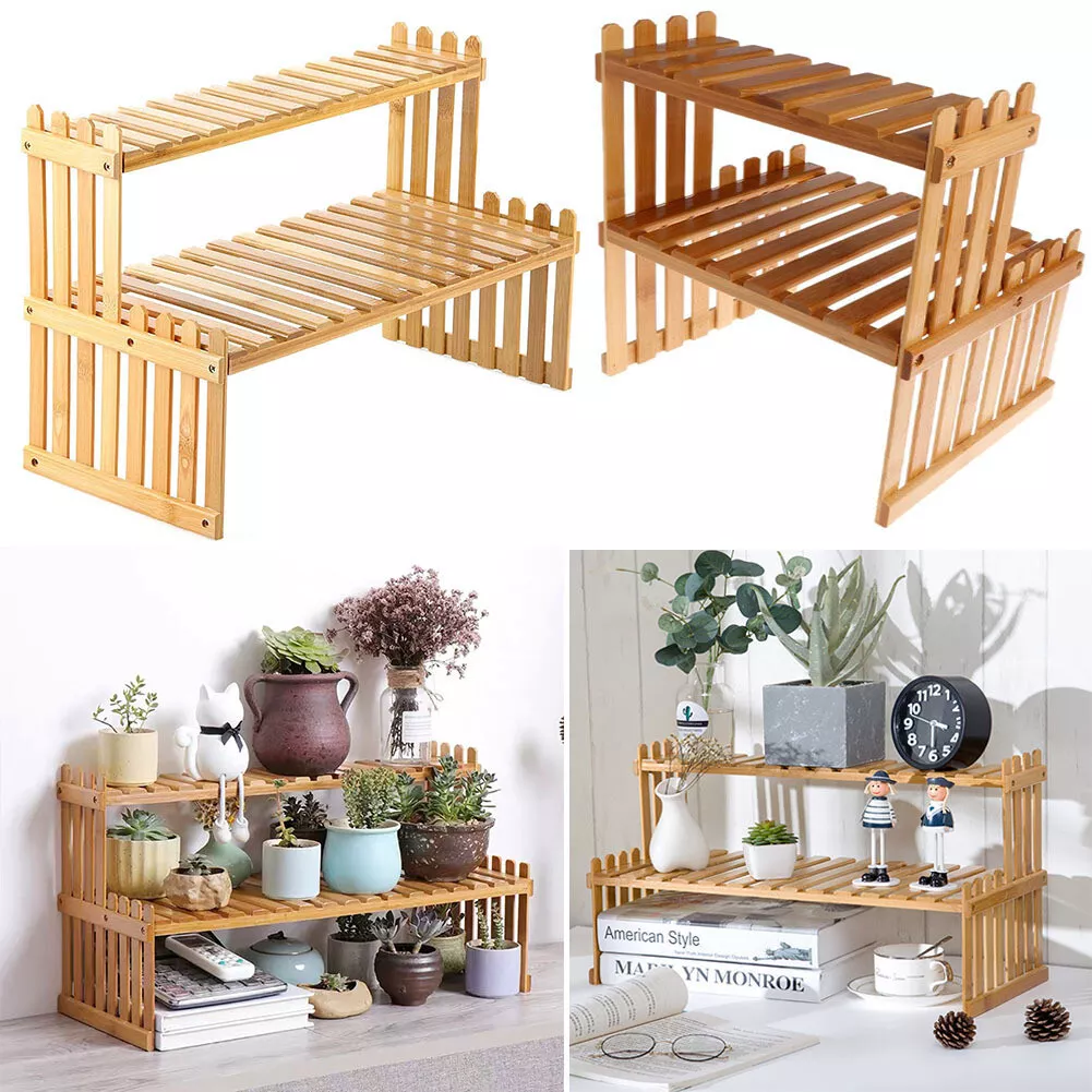 Wooden shelf stand deals