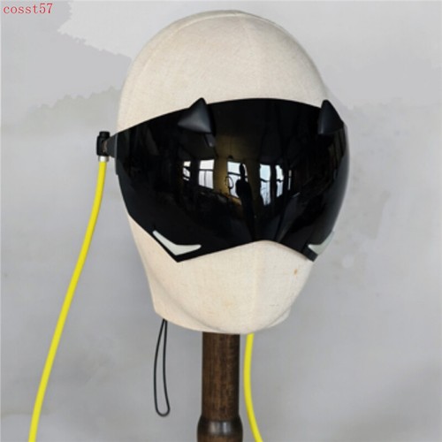 Game Zenless Zone Zero Trigger Cosplay Props Half Face Mask LED Light Eye Mask - Picture 6 of 16