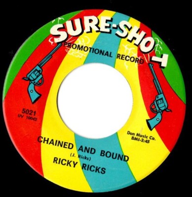RICKY RICKS Chained And Bound / Why Did I Northern Soul NEUWERTIG -