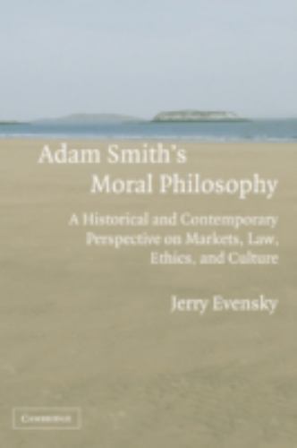Adam Smith's Moral Philosophy Evensky Hardback Cambridge University Press