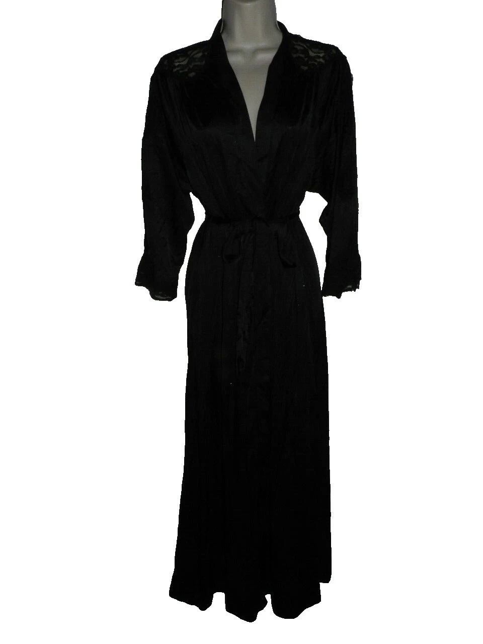 Tamaño Regular Negro Miss Elaine Pijamas y batas Vintage para Mujeres