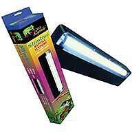 Slimline Reptile Fixture With Super Uv Lamp 18'' Black