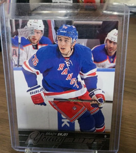 2015-16 Upper Deck Young Guns Rookie #474 Brady Skjei YG RC New York Rangers