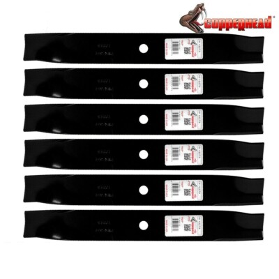 Lama Tagliaerba 50 Cm 6 Lame Tagliaerba Di Ricambio Per Toro/Wheelhorse - Modelli 110-6837-03, 112-9759-03, Taglio 50 Cm Leve Freno Moto - Foto 9