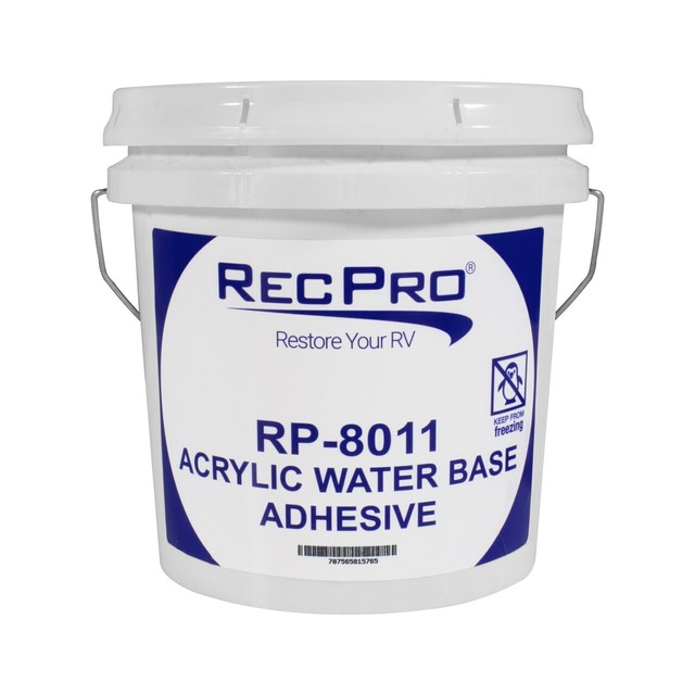 RV Rubber Roof Adhesive 8011 1 Gallon WaterBased Universal RV Roof Glue eBay