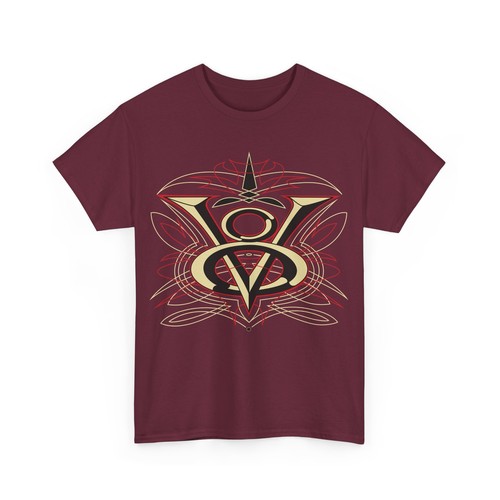 V8 logo with Pinstriping Gildan 5000 Unisex Heavy Cotton Tee - Picture 32 of 85