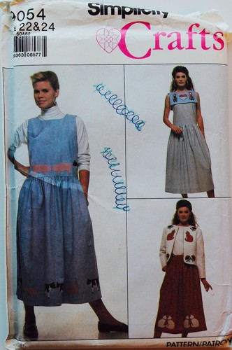¡Tú eliges! VESTIDO JUMPER Patrón de costura Falta y Talla Grande ~ UC - Imagen 22 de 53