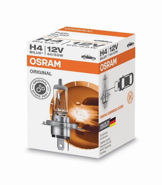 Osram H4 12V 60/55W P43T Original Spare Part (1Stk.)-image