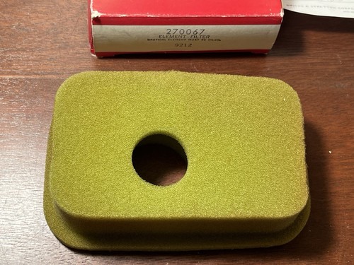 Briggs & Stratton Air Cleaner Foam Filter 270067 Genuine OEM Part Made In USA - Picture 5 of 5