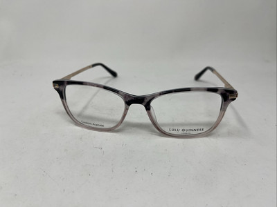 LULU GUINNESS EYEWEAR L945 BON 51-17-135 B:39 GOLD PINK MARBLE 7317