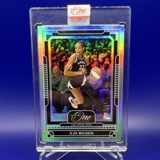 Panini 2025 A’ja Wilson One and One 18 WNBA Las Vegas Aces #/99 🔥