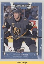 2017-18 Upper Deck Compendium Blue Brayden McNabb #807 READ o1h