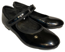 Freesyle By Danskin Little Girls Adjustable Strap Dance Tap Shoes Size 12 