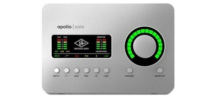 Universal Audio Apollo Solo USB Heritage Edition 2x4 24-bit 192kHz UAD Interface