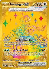 Pokemon - 180/131 - Terapagos EX - Prismatic Evolutions - Hyper Rare - Near Mint